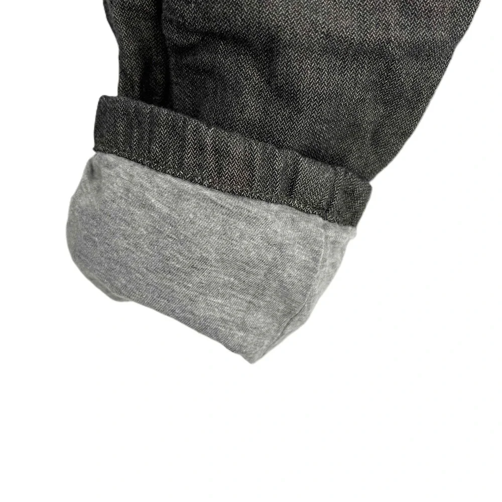 Zara Boys Grey Cargo Pants Elastic Cuffs Multiple Pockets Cotton Jersey 4-5 Year